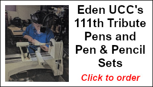 111th Tribute Pen and Pen/Pencil Set Button